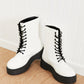 WeeBoo Big Steps Platform Combat Boots -