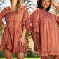 Jodifl Curtain Call Dotted Babydoll Dress -
