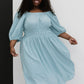 Davi & Dani Color My Soul Dress in Light Sage -