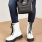 WeeBoo Big Steps Platform Combat Boots -