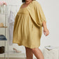 GeeGee Angel of Mine Crochet Yoke Mini Dress -