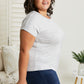 Sew In Love Spoonful of Sugar Striped Color Block Tee in Grey -