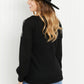Acting Pro Finding Fall Full Size Geometric Yoke Long Sleeve Top -