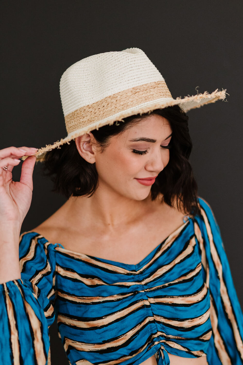 Justin Taylor Craving Sunshine Straw Hat -