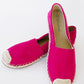 WeeBoo In Step Espadrille Slip-On Flats in Fuchsia -
