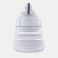Berness Running Late Chunky Sole Athletic Sneakers in White -