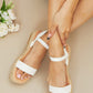DDK Coastal Stroll Platform Espadrille Sandals -