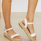 DDK Coastal Stroll Platform Espadrille Sandals -