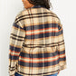 CY Fashion Crushing on Fall Full Size Plaid Shacket -