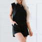 Glam Rumor Has It Pleated Shorts in Black -