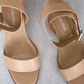Cityclassified Nothing Better Wide Fit Ankle Strap Low Block Heel Sandals -