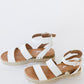 WeeBoo On the Doorstep Espadrille Platform Sandals in White -