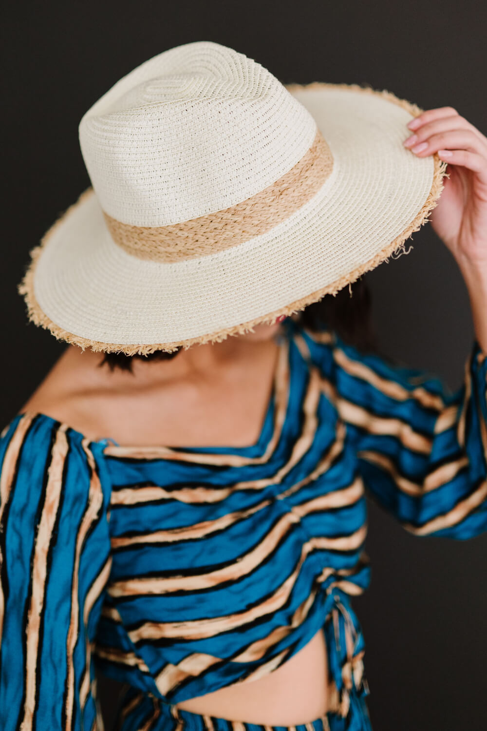 Justin Taylor Craving Sunshine Straw Hat -