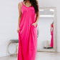 Zenana Beach Vibes Cami Maxi Dress -