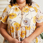 Hailey & Co Beautiful Blooms Floral Top -