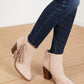Qupid It's Always Been You Tassel Detail Booties -