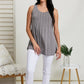 Vocal Ocean City Studded Scoop Neck Tank -
