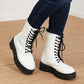 WeeBoo Big Steps Platform Combat Boots -
