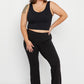 Rae Mode Willpower Full Size Flared Yoga Pants -