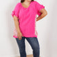 Hailey & Co Who's That Girl Printed Panel Top -