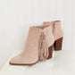 Qupid It's Always Been You Tassel Detail Booties -