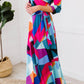 Shapeshifter Geometric Maxi Dress -