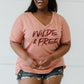 Sew In Love Wilde & Free Graphic Tee -