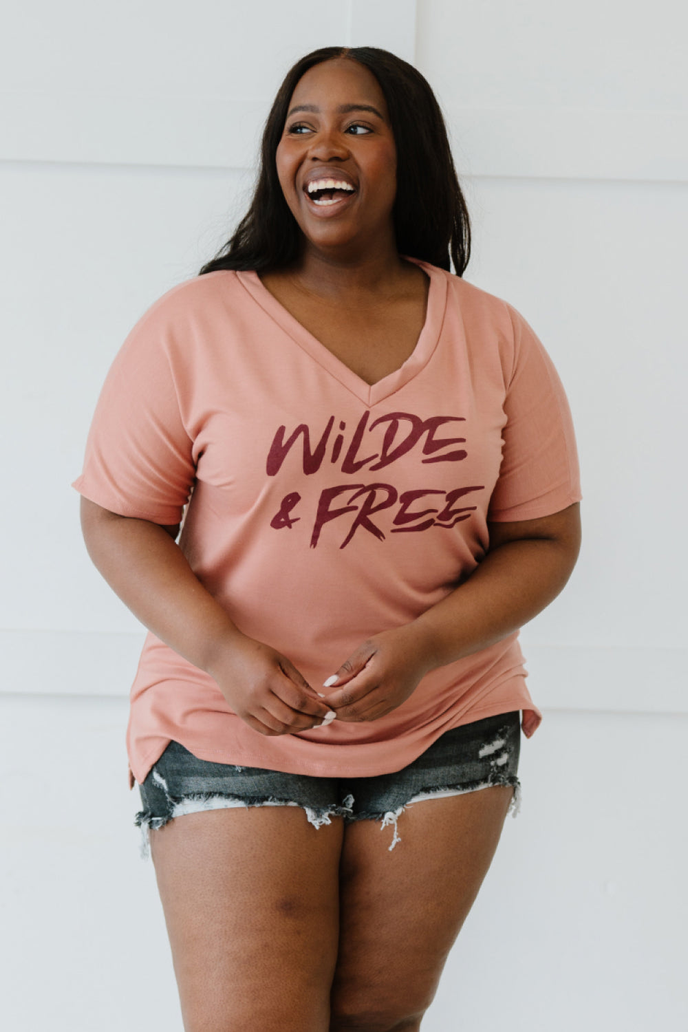 Sew In Love Wilde & Free Graphic Tee -