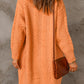 Cable-Knit Open Front Sweater Cardigan -