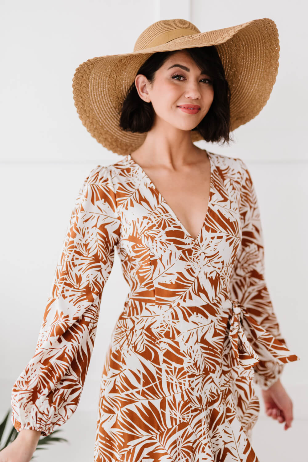 Justin Taylor Ocean Avenue Floppy Straw Hat -