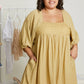 GeeGee Angel of Mine Crochet Yoke Mini Dress -