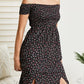 Fab Flowers Floral Off-Shoulder Maxi Dress -