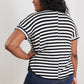 Sew In Love Everyday Essentials Striped V-Neck Tee -
