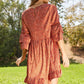 Jodifl Curtain Call Dotted Babydoll Dress -