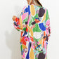 Cotton Bleu Disco Days Full Size Printed Airflow Dress -