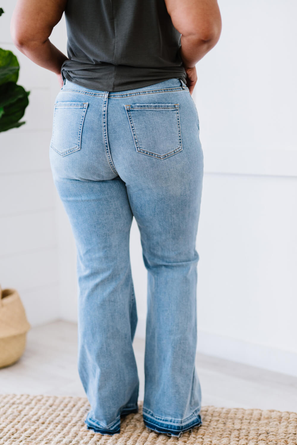 SneakPeek Fit and Flair Flare Jeans -