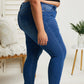 YMI Jeanswear Irene Frayed Cropped Jeans -