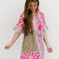 ODDI So Happy Together Full Size Run Patchwork Print Dress -