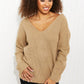 CY Fashion Just a Little Twist Open Back Sweater -