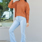 YMI Jeanswear Lila Frayed Panel High-Waist Flared Jeans -