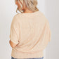 White Birch Expect the Best Off-Shoulder Top -