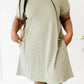Cotton Bleu Simplicity is Best Striped T-Shirt Dress -