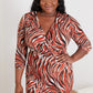 Jade By Jane In The Day Retro Print Mini Dress -