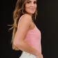 HYFVE One and Only Lace-Up Bodysuit in Teak Rose -