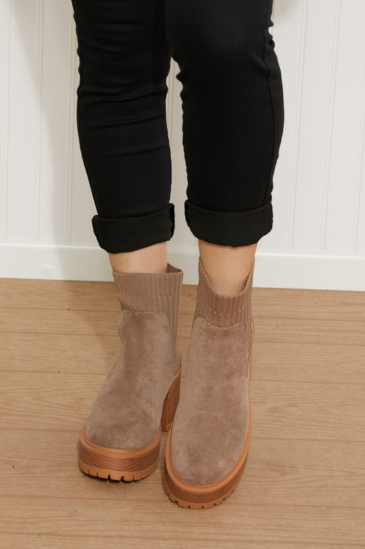 WeeBoo Strive For More Chunky Sole Sock Booties -