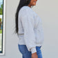 Sew In Love Full Size Openwork Rib-Knit Sweater -