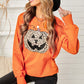 Halloween Leopard Jack-O-Lantern Sweatshirt -
