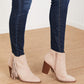 Qupid It's Always Been You Tassel Detail Booties -