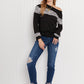 Acting Pro Wild for the Weekend Full Size Leopard Contrast Top -