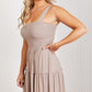 Zenana Sweet Charisma Smocked Maxi Dress -